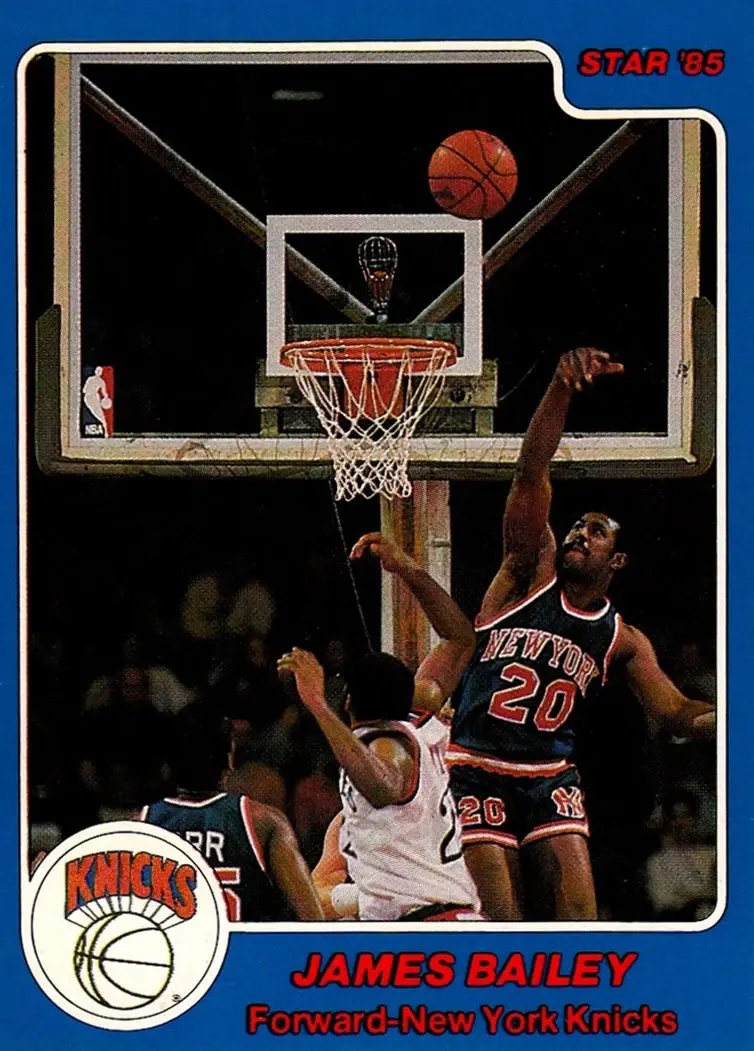 1984-85 Star #26 James Bailey