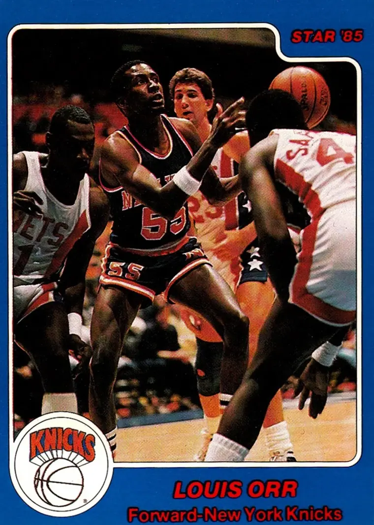 1984-85 Star #32 Louis Orr