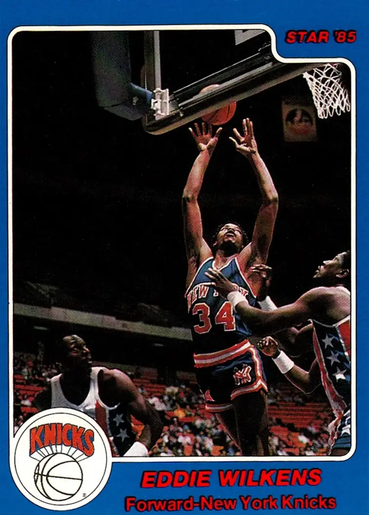 1984-85 Star #37 Eddie Lee Wilkins