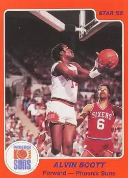 1984-85 Star #51 Alvin Scott