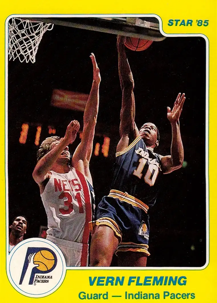 1984-85 Star #55 Vern Fleming