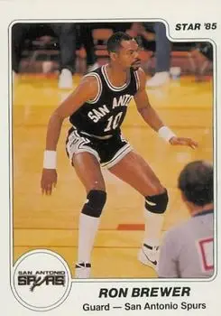 1984-85 Star #66 Ron Brewer