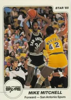 1984-85 Star #71 Mike Mitchell