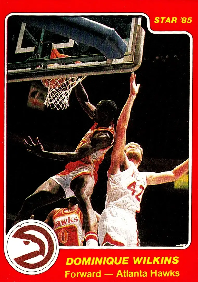 1984-85 Star #76 Dominique Wilkins