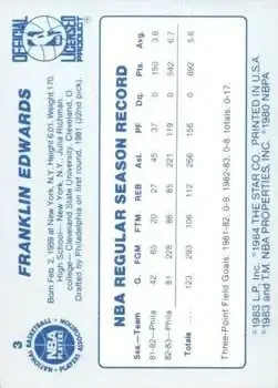 Back of Franklin Edwards