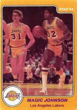 1983-84 Star #13 Magic Johnson