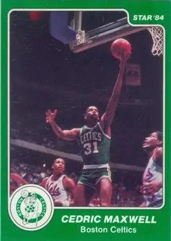 1983-84 Star #33 Cedric Maxwell
