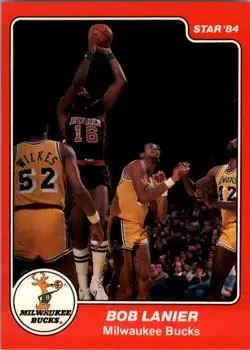 1983-84 Star #45 Bob Lanier