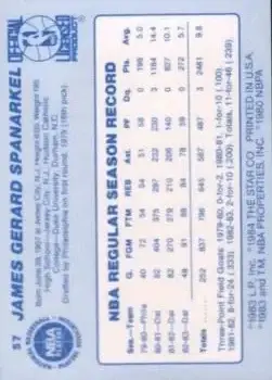 Back of Jim Spanarkel