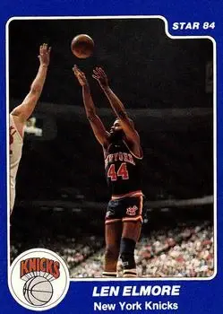 1983-84 Star #63 Len Elmore