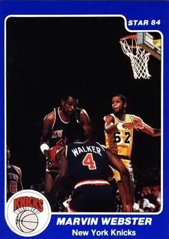 Front of Marvin Webster