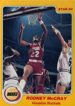 1983-84 Star #81 Rodney McCray