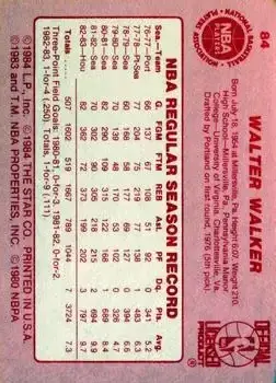 Back of Wally Walker