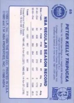 Back of Kelly Tripucka