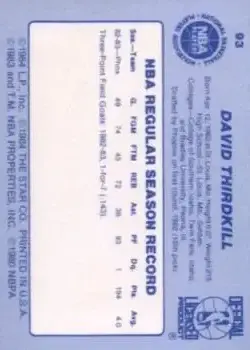 Back of David Thirdkill