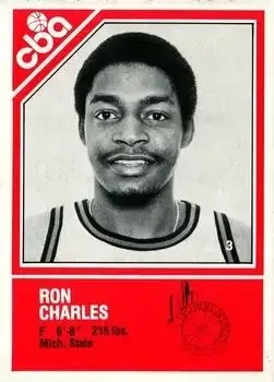 1982-83 TCMA CBA #3 Ron Charles
