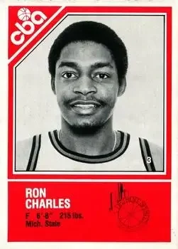 1982-83 TCMA CBA #3 Ron Charles