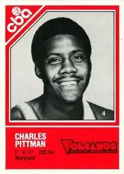 1982-83 TCMA CBA #4 Charles Pittman