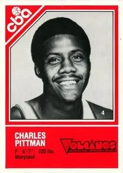 1982-83 TCMA CBA #4 Charles Pittman