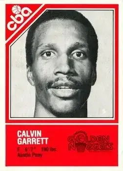 1982-83 TCMA CBA #5 Calvin Garrett