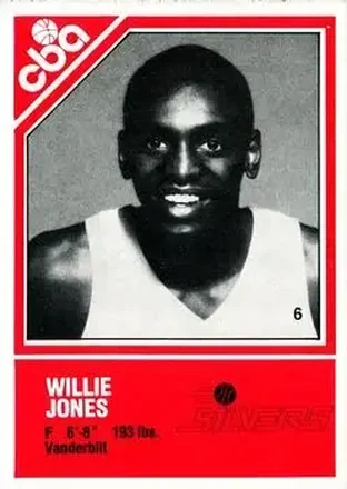 1982-83 TCMA CBA #6 Willie Jones