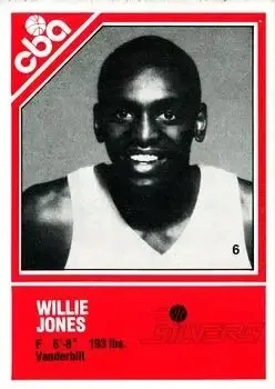 1982-83 TCMA CBA #6 Willie Jones