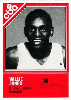 1982-83 TCMA CBA #6 Willie Jones
