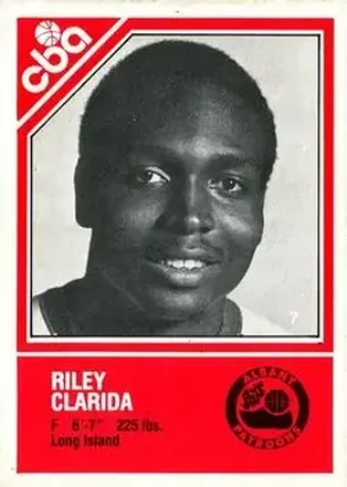 1982-83 TCMA CBA #7 Riley Clarida