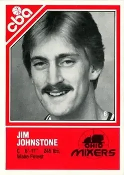 1982-83 TCMA CBA #8 Jim Johnstone