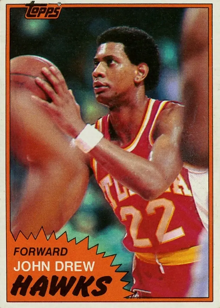 1981-82 Topps #1 John Drew