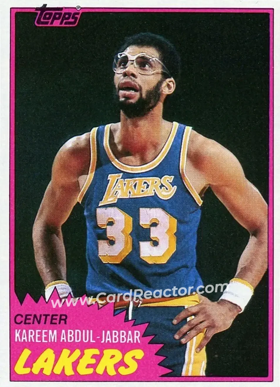 Enlarged card image