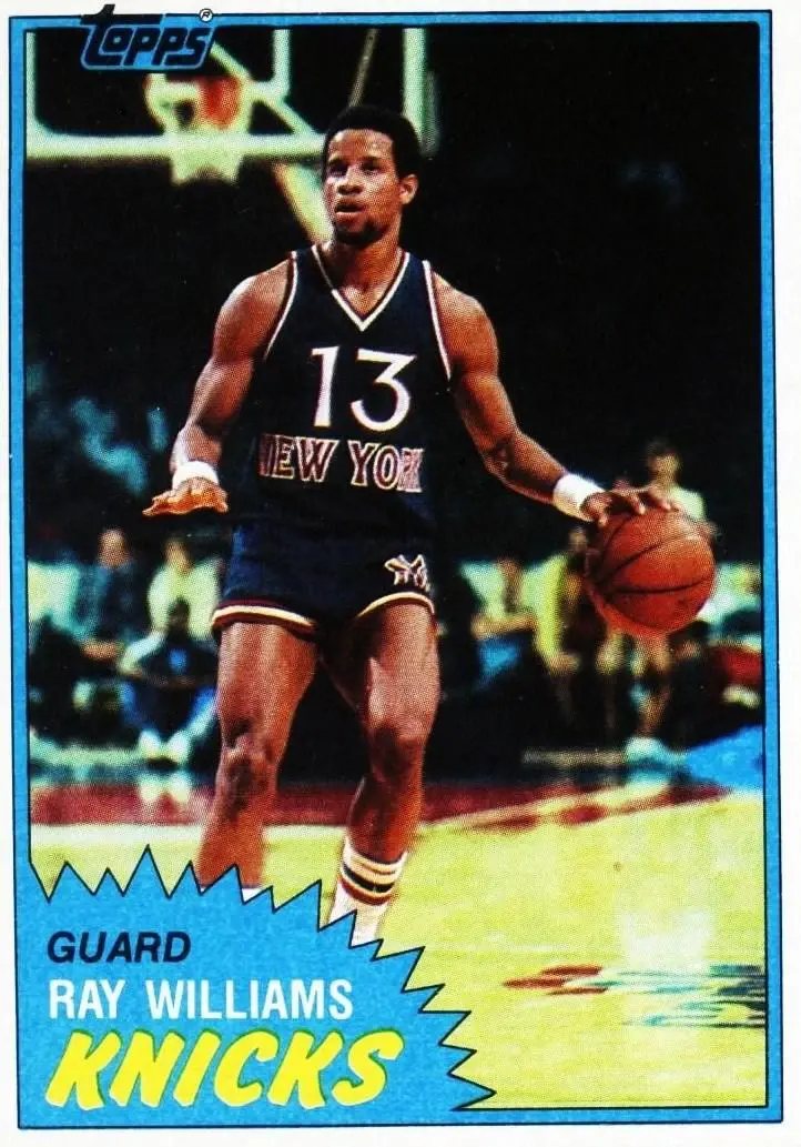 1981-82 Topps #28 Ray Williams