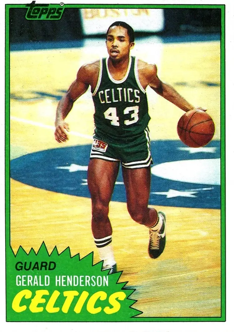1981-82 Topps #E74 Gerald Henderson