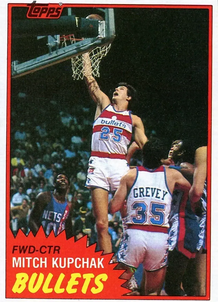 1981-82 Topps #E97 Mitch Kupchak