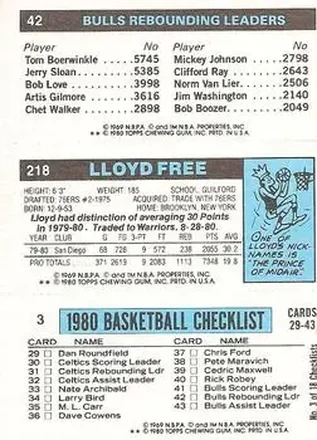 Retro di Card #3 - 42 - 218