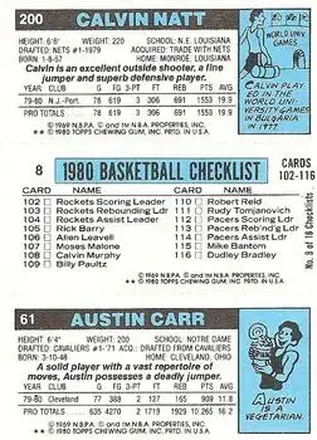 Retro di Card #8 - 61 - 200