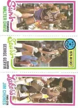 1980-81 Topps #11 / 136 / 191 - Jim Chones - Front