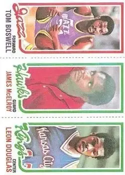 1980-81 Topps #27 / 85 / 238 - Leon Douglas - Front