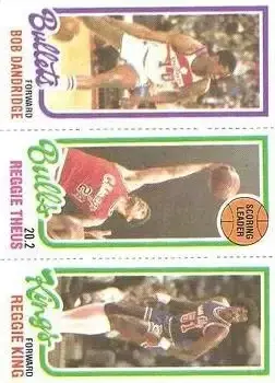 1980-81 Topps #41 / 128 / 246 - Reggie King - Front