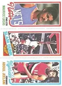 1980-81 Topps #62 / 158 / 262 - Abdul Jeelani - Front