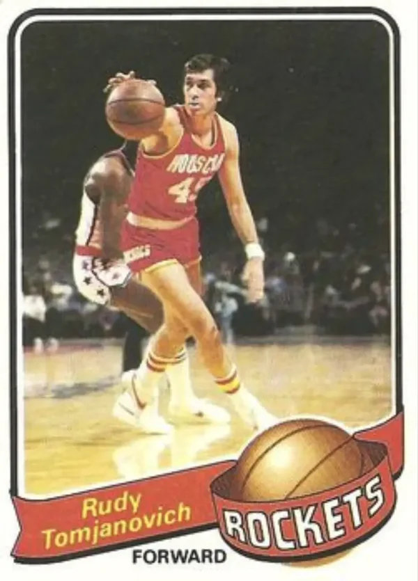 Front of Rudy Tomjanovich