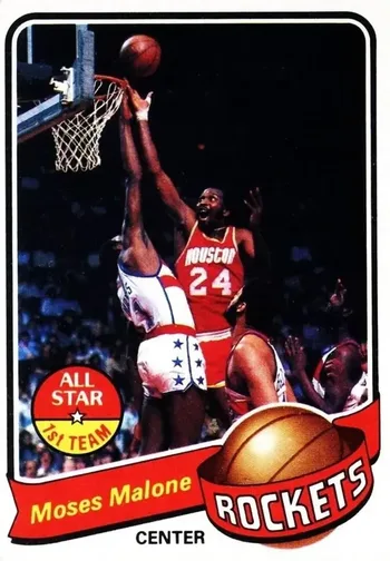 Front of Moses Malone