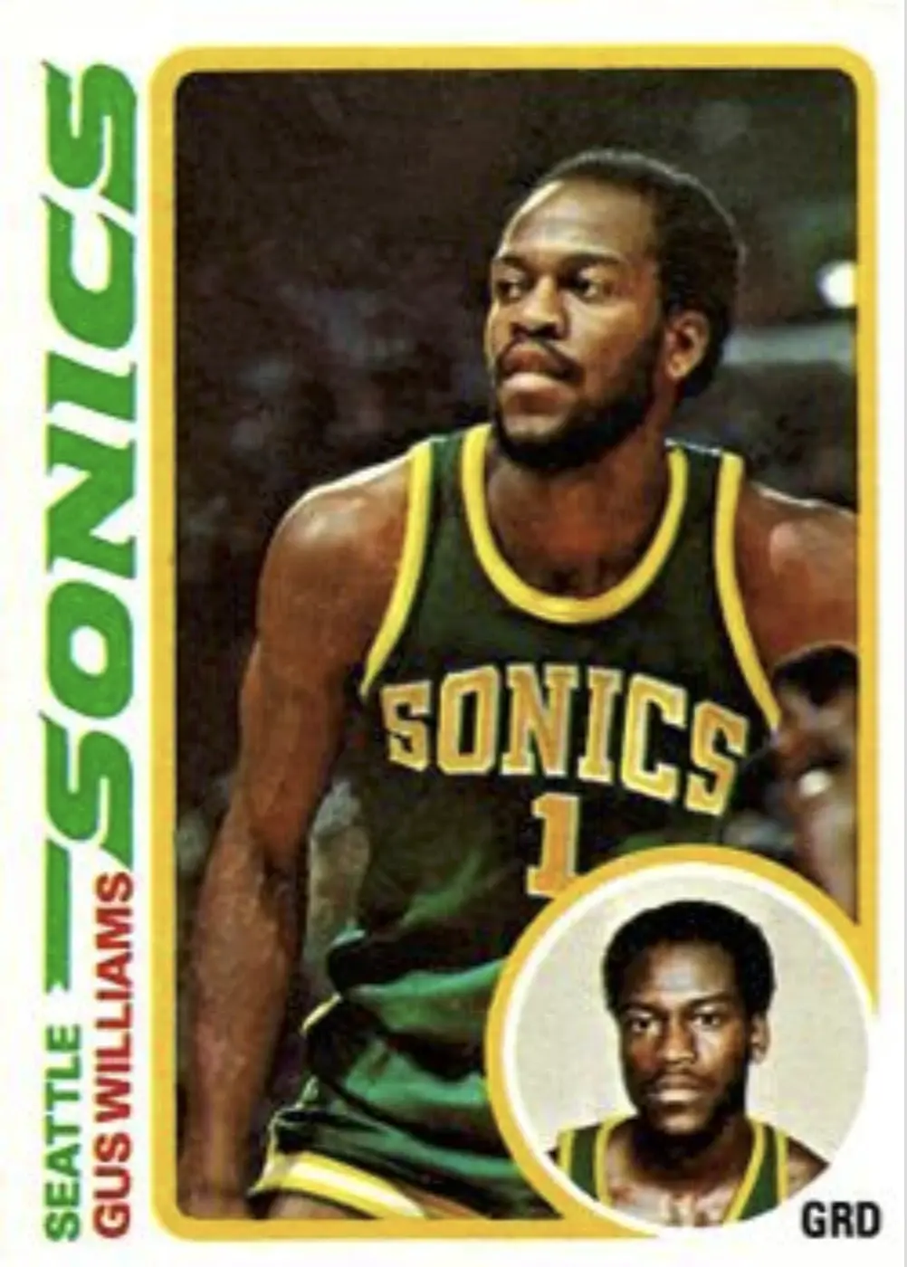 1978-79 Topps #39 Gus Williams