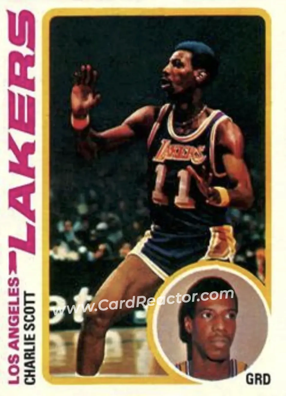 Enlarged card image