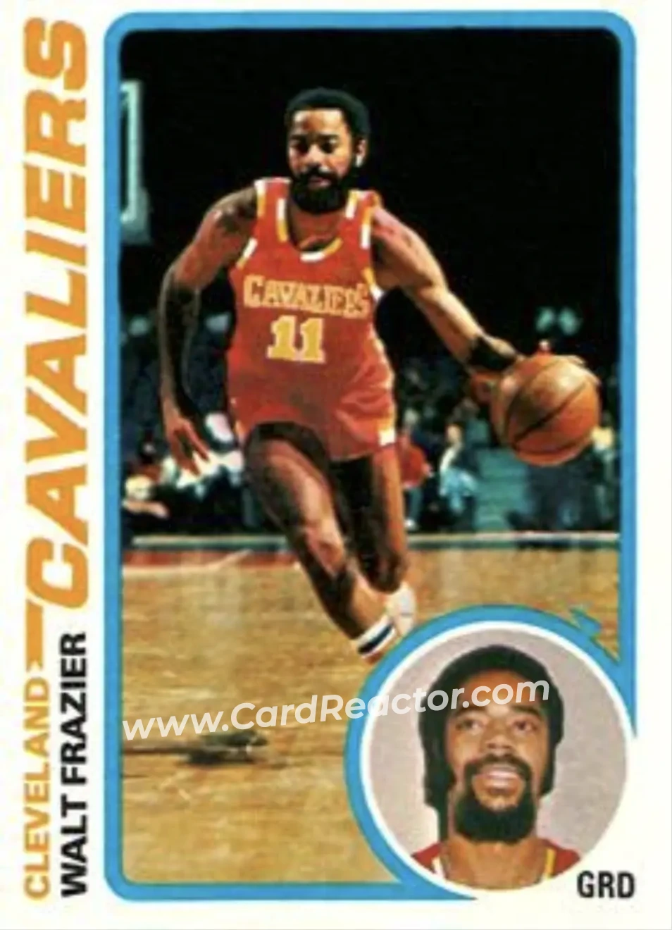 Enlarged card image