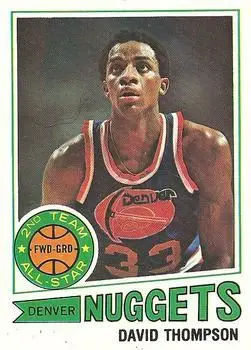 1977-78 Topps #60 David Thompson