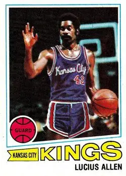1977-78 Topps #87 Lucius Allen
