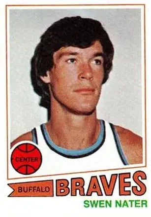 1977-78 Topps #92 - Swen Nater - Buffalo Braves