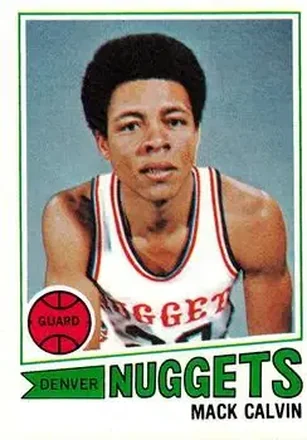 1977-78 Topps #96 - Mack Calvin - Denver Nuggets