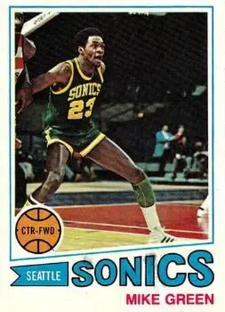 1977-78 Topps #99 - Mike Green - Seattle SuperSonics